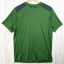 【Men's M グリーン系】 Arcteryx ( アークテリクス ) イーサー コンプ クルー ショートスリーブ Ether Comp Crew SS ポリ...