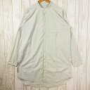 【Unisex 5 ベージュ系】 Axesquin Elements ( アクシーズクインエレメンツ ) タスランナイロンのロングシャツ ナイロン ウェア トッ...