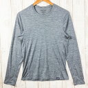 【Men's XS チャコール系】 Patagonia ( パタゴニア ) キャプリーン クール ライトウェイト シャツ ポリエステル ウェア トップス インナ...
