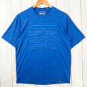 【Men's S ブルー系】 Patagonia ( パタゴニア ) キャプリーン クール デイリー グラフィック シャツ ポリエステル Internation...