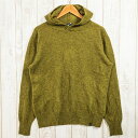 【Men's XL イエロー系】 Static ( スタティック ) ヤク プルオーバー Yak Pullover マスタード ウール ウェア トップス インナ...