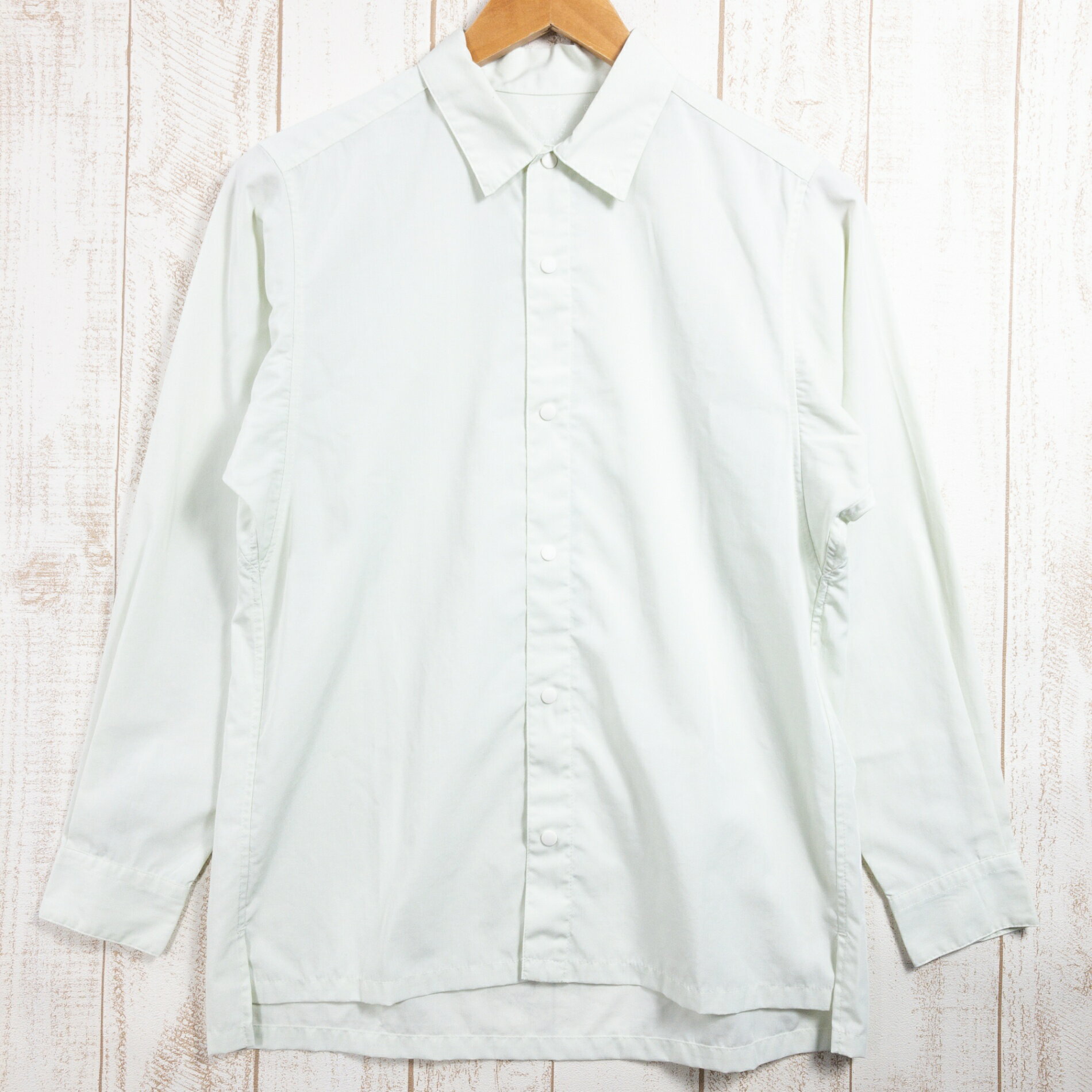 【Unisex XS グリーン系】 Yamatomichi ( 山と道 ) バンブー シャツ Bamboo Shirt レーヨン ウェア トップス インナー シャツ ロングスリーブシャツ z00051151 ロングスリーブシャツ インナー シャツ トップス ウェア