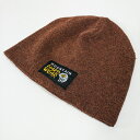 【Unisex OneSize ブラウン系】 Mountain Hardwear ( マウンテンハードウェア ) MHW ロゴビーニー ポリエステル ウェア ウェア小物 ヘッドウェア ビーニー z00051194 ビーニー ヘッドウェア ウェア小物 ウェア(4)