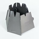 【OneSize グレー系】 Vargo ( ヴァーゴ ) チタニウム ヘキサゴンウッドストーブ チタン キャンピングギア 焚き火台 z00051410 焚き火台 キャンピングギア