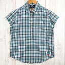 【Women's XS グリーン系】 Mountain Equipment ( マウンテンイクイップメント ) コットン チェックシャツ ポリエステル ウェア ...