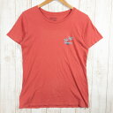 【Women's S レッド系】 2016 Patagonia ( パタゴニア ) パタロハ サイン Tシャツ Pataloha Sign T-Shirt SU...