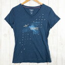 【Women's S ネイビー系】 Mammut ( マムート ) ゼファー Tシャツ Zephira T-Shirt コットン ウェア トップス インナー シ...