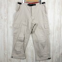 【Men's M ベージュ系】 2000s Prana ( プラナ ) クライミング ニッカー パンツ Climbing Knicker Pants 生産終了モデル 入手困難 クロップドパンツ クライミングパンツ コットン ウェア ボトムス ショーツ ショートパンツ