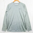 【Men's L グリーン系】 Millet ( ミレー ) キャスター ウール クルー ロングスリーブ CASTOR WOOL CREW LS ポリエステル ウェア トップス インナー シャツ ロングスリーブTシャツ クルーネック 化繊 z00052261 化繊