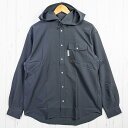 【Men's M グレー系】 Ridge Mountain Gear ( リッジマウンテンギア ) フーデッド ロングスリーブ シャツ Hooded Long Sleeve Shirt Coast Grey ポリエステル ウェア トップス インナー シャツ フーデ