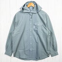 【Men's L グリーン系】 Ridge Mountain Gear ( リッジマウンテンギア ) フーデッド ロングスリーブ シャツ Hooded Long Sleeve Shirt Sage Green ポリエステル ウェア トップス インナー シャツ フーデ