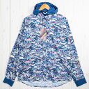 【Men's M ブルー系】 Jolly Gear(ジョリーギア) トリプルクラウン ボタンダウン ロングスリーブ TRIPLE CROWN BUTTON DOWN LONG SLEEVE Blue Garden ポリエステル ウェア トップス インナー シャツ(4)