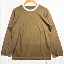 【Men's S ブラウン系】 Ridge Mountain Gear ( リッジマウンテンギア ) アンワインド メリノ ティー ロングスリーブ Unwind Merino Tee Long Sleeve Rustic Bronze メリノウール ウェア トップス