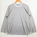 【Men's M グレー系】 Ridge Mountain Gear ( リッジマウンテンギア ) アンワインド メリノ ティー ロングスリーブ Unwind Merino Tee Long Sleeve Warm Pebble メリノウール ウェア トップス イ