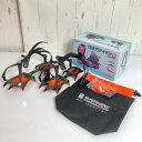 【S オレンジ系】 Evernew ( エバニュー ) 10本爪アイゼン ウィンターギア クランポン アイゼン z00052474 クランポン アイゼン ウィンターギア