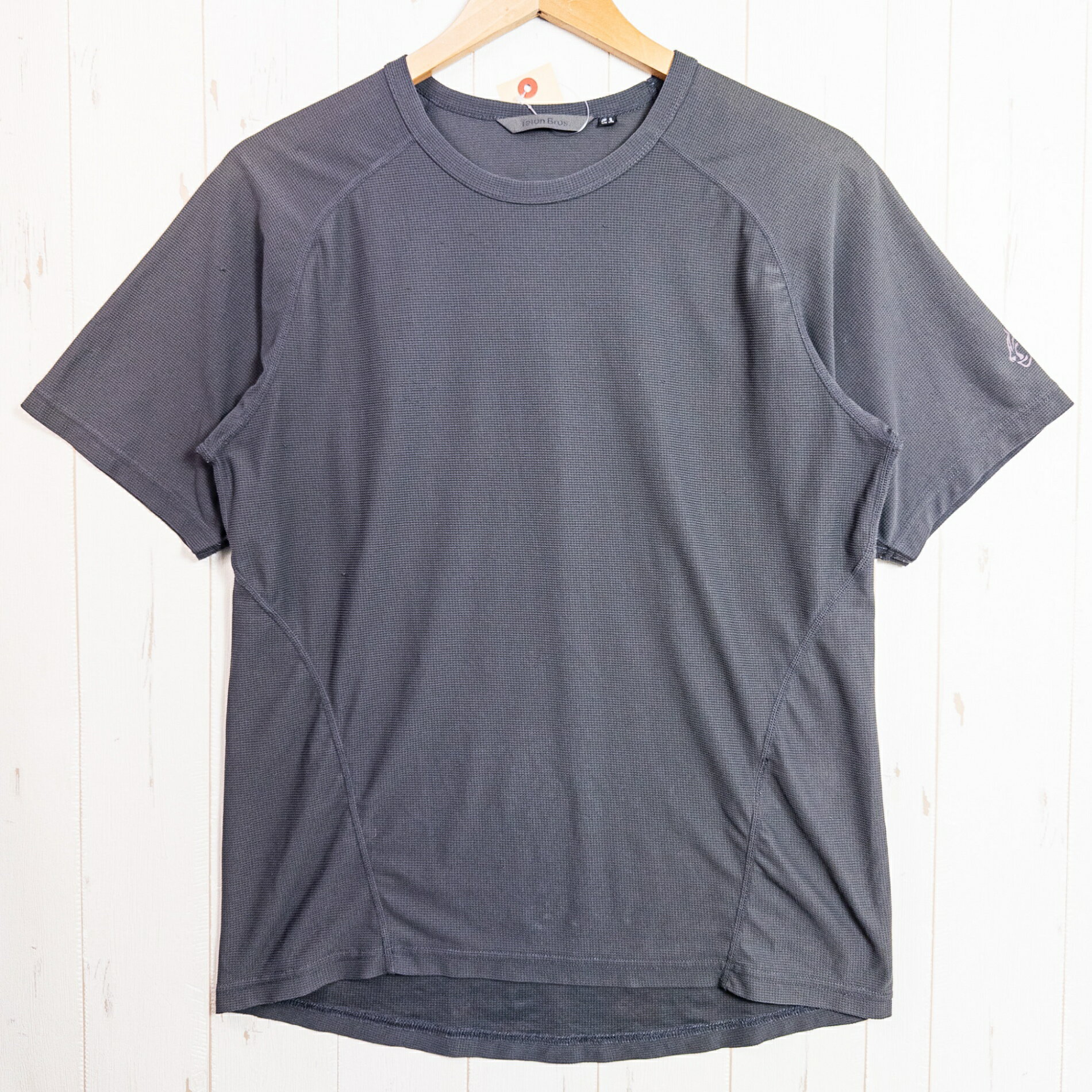 【Men's S グレー系】 Teton Bros ( ティートンブロス ) PPP ショートスリーブ PPP S/S ポリエステル ウェア トップス インナー シャツ ショートスリーブTシャツ クルーネック 化繊 z00052570 化繊 ショートスリーブTシ