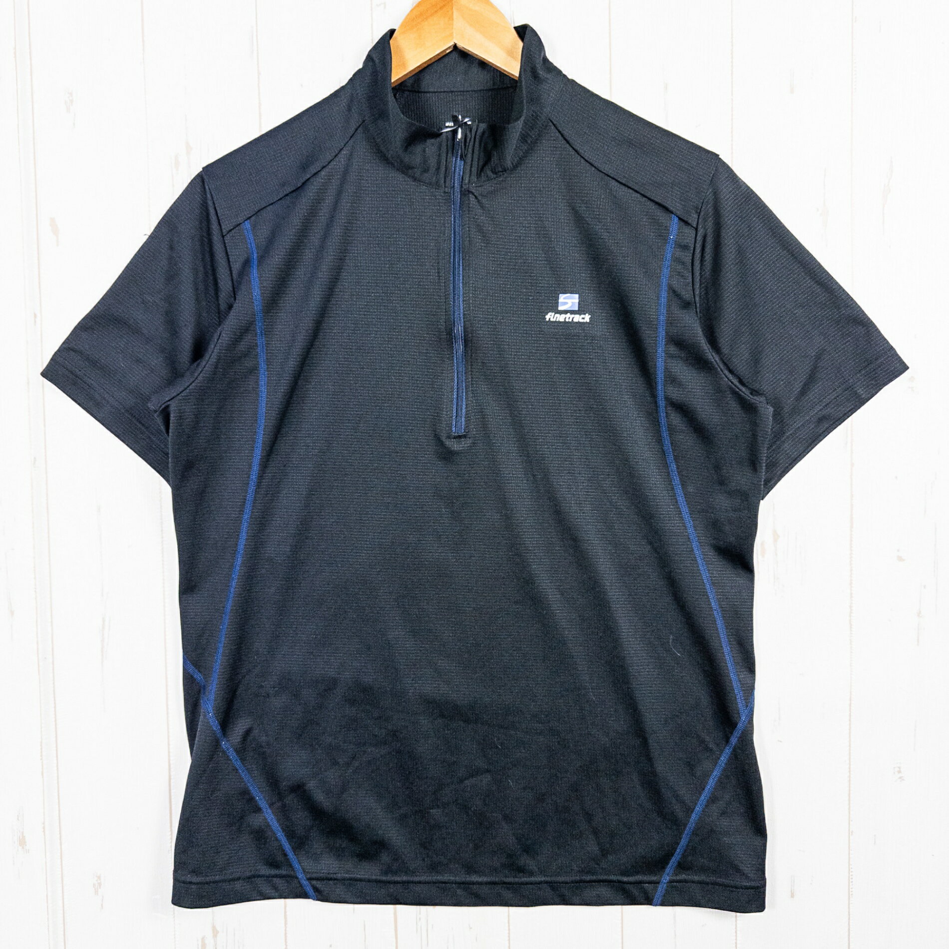 【Men's M ブラック系】 Finetrack ( ファイントラック ) ショートスリーブ メッシュ ティー ポリエステル ウェア トップス インナー シャツ ショートスリーブシャツ 化繊 z00052911 化繊 ショートスリーブシャツ インナー シャツ ト