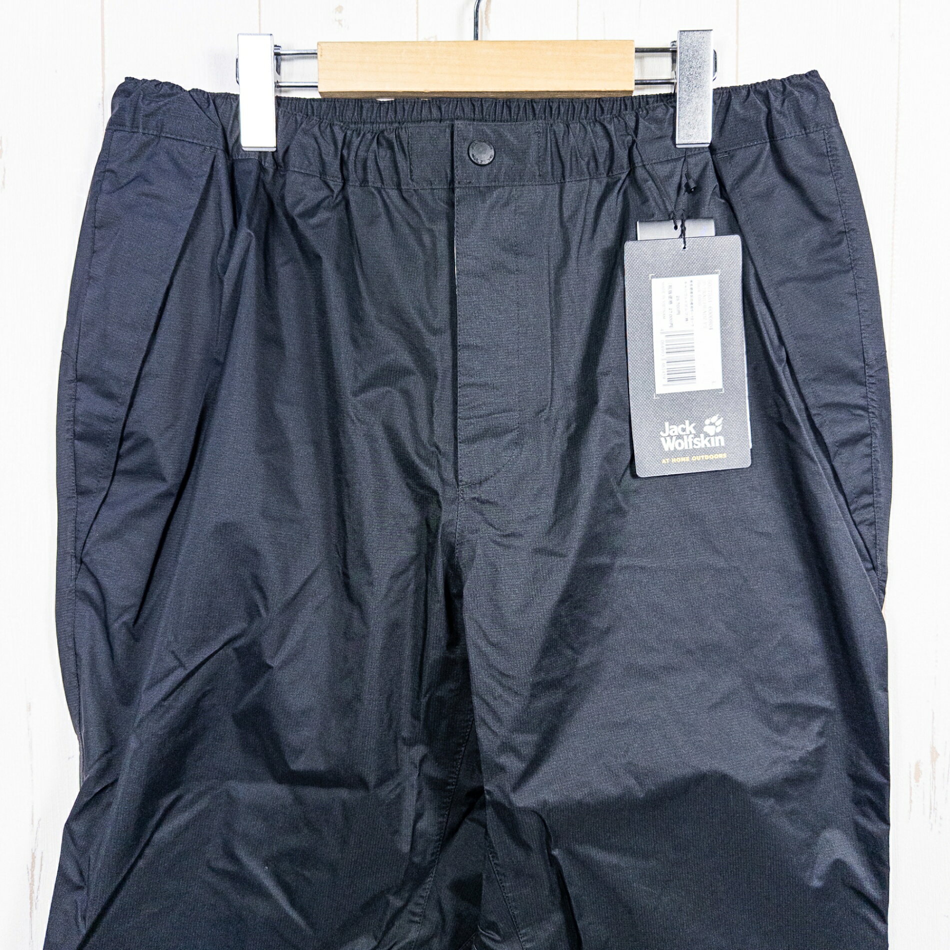 乐天商城 - 【Men's L ブラック系】 Jackwolfskin ( ジャックウルフスキン ) JP トレイル ヘッズ パンツ JP TRAILHEADZ PANTS ナイロン ウェア ボトムス ロングパンツ レインシェル z00053090 レインシェル ロングパンツ