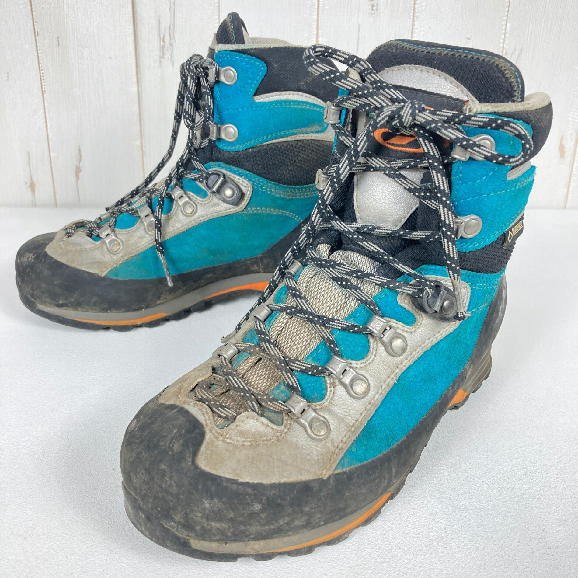 【Women's 23.7cm ブルー系】 Scarpa ( スカルパ ) トリオレ プロ GTX Triolet Pro GTX ターコイズ フットウェア トレッキングブーツ z00054230 ターコイズ トレッキングブーツ フットウェア