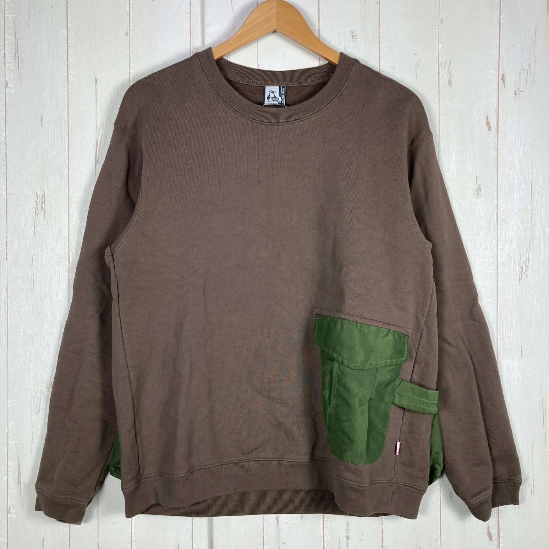樂天商城 - 【Men's S ブラウン系】 Chums ( チャムス ) キャンピング スウェット Camping sweat コットン ウェア トップス アウター ジャケット フリース z00054453 フリース アウター ジャケット トップス ウェア
