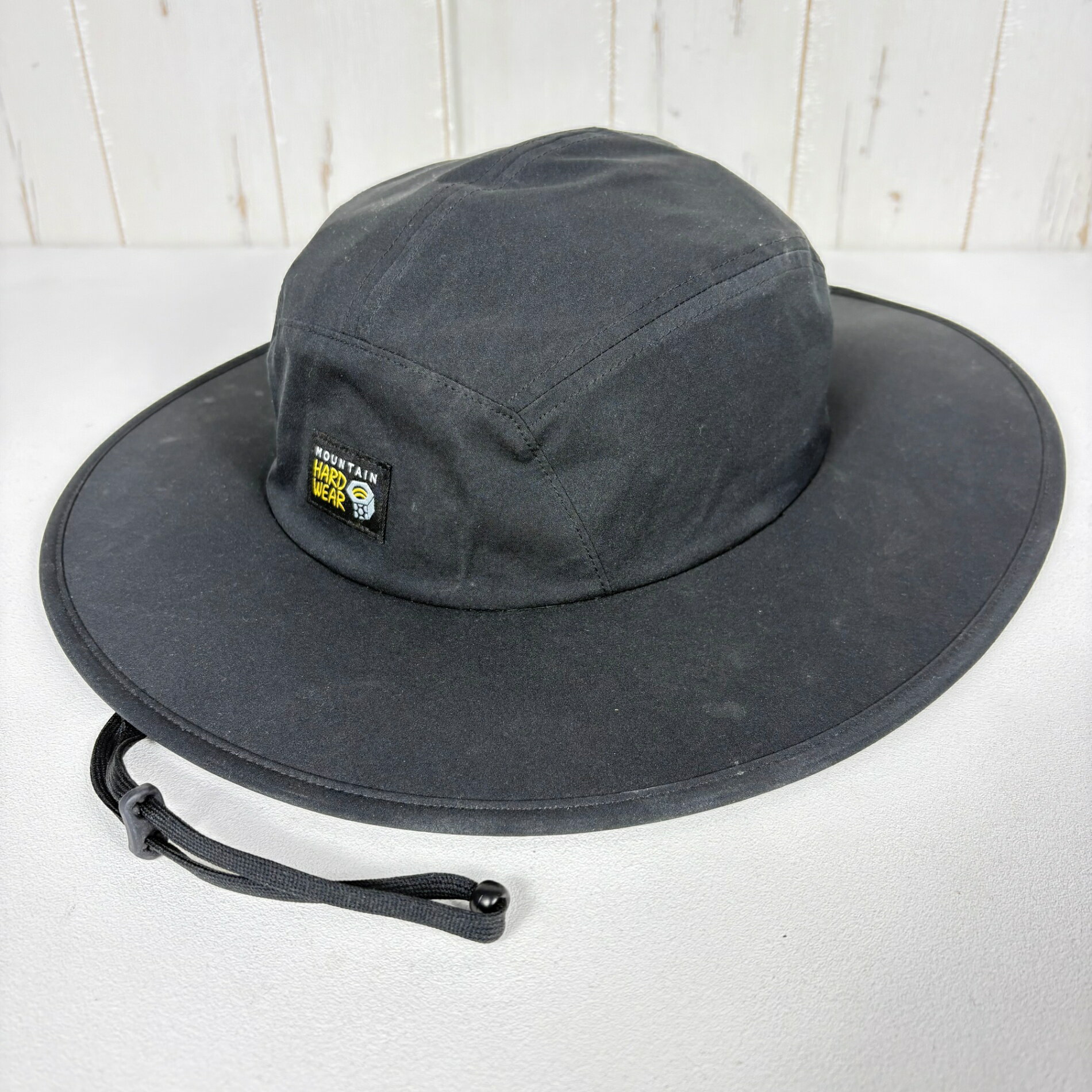 美品 マウンテンハット グレー色 帽子 mountain hat grey灰色 撥水マウンテンハット | オリジナル帽子・ヘアバンドの通販*sleepslope*