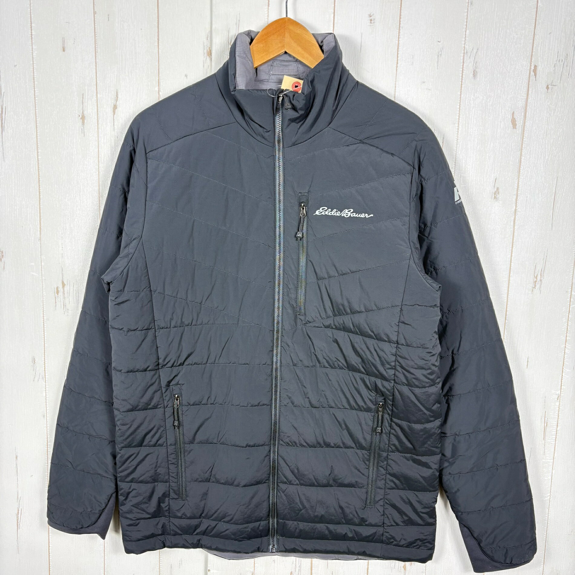 【Men's S ブラック系】 Eddie Bauer ( エディーバウアー ) ファーストアッセント インサレーションジ..