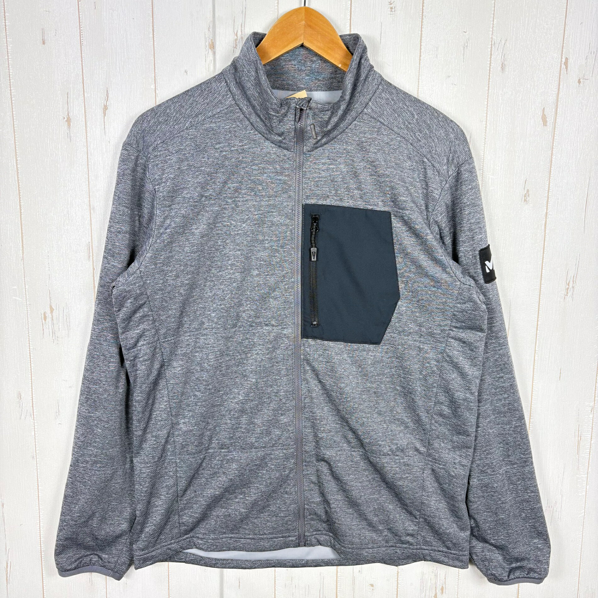 【Men's M グレー系】 Millet ( ミレー ) アルファ ライト スウェット II ジャケット ALPHA LIGHT SWEA..