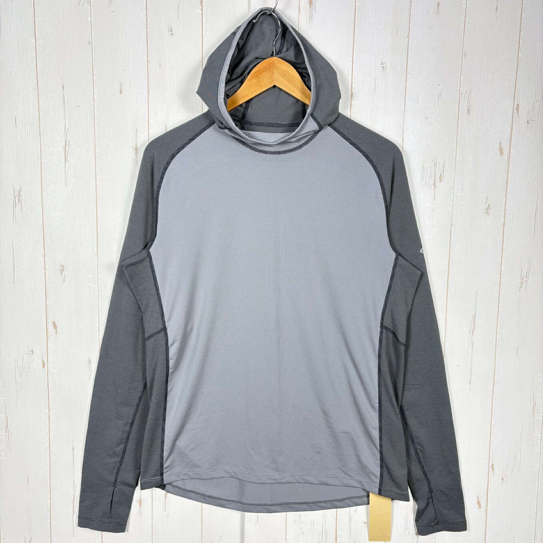 乐天商城 - 【Men's L グレー系】 Mountain Hardwear ( マウンテンハードウェア ) バターマン プルオーバー フーディー ButtermAN Pullover Hoody ポリエステル ウェア トップス インナー シャツ フーディ 化繊 z00055