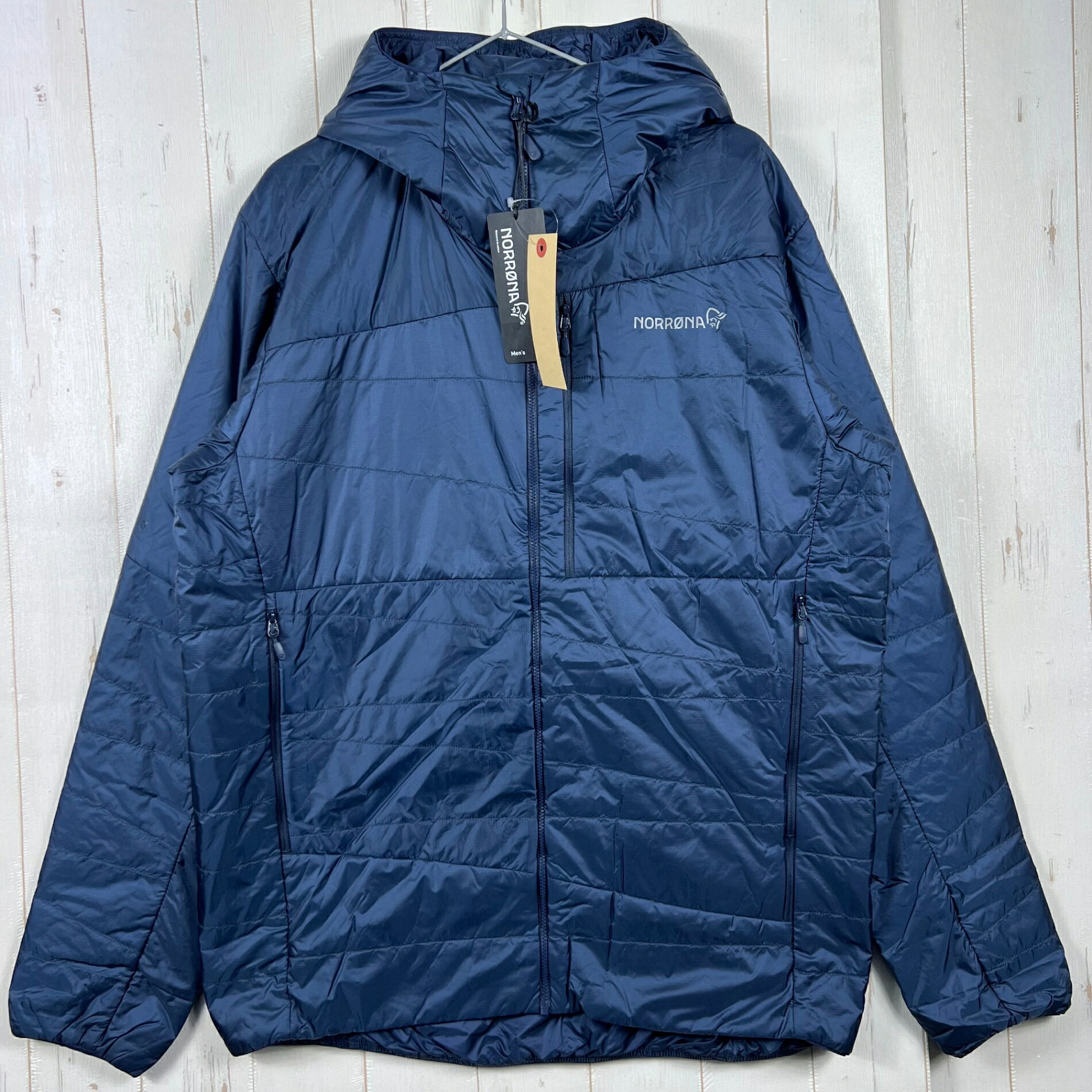 樂天商城 - 【Men's L ブルー系】 Norrona ( ノローナ ) フォルケティン サーモ40 フード メンズ Falketind Thermo40 Hood M's 1814-24 2295 INDIGO NIGHT z00056075 2295 INDIGO NI