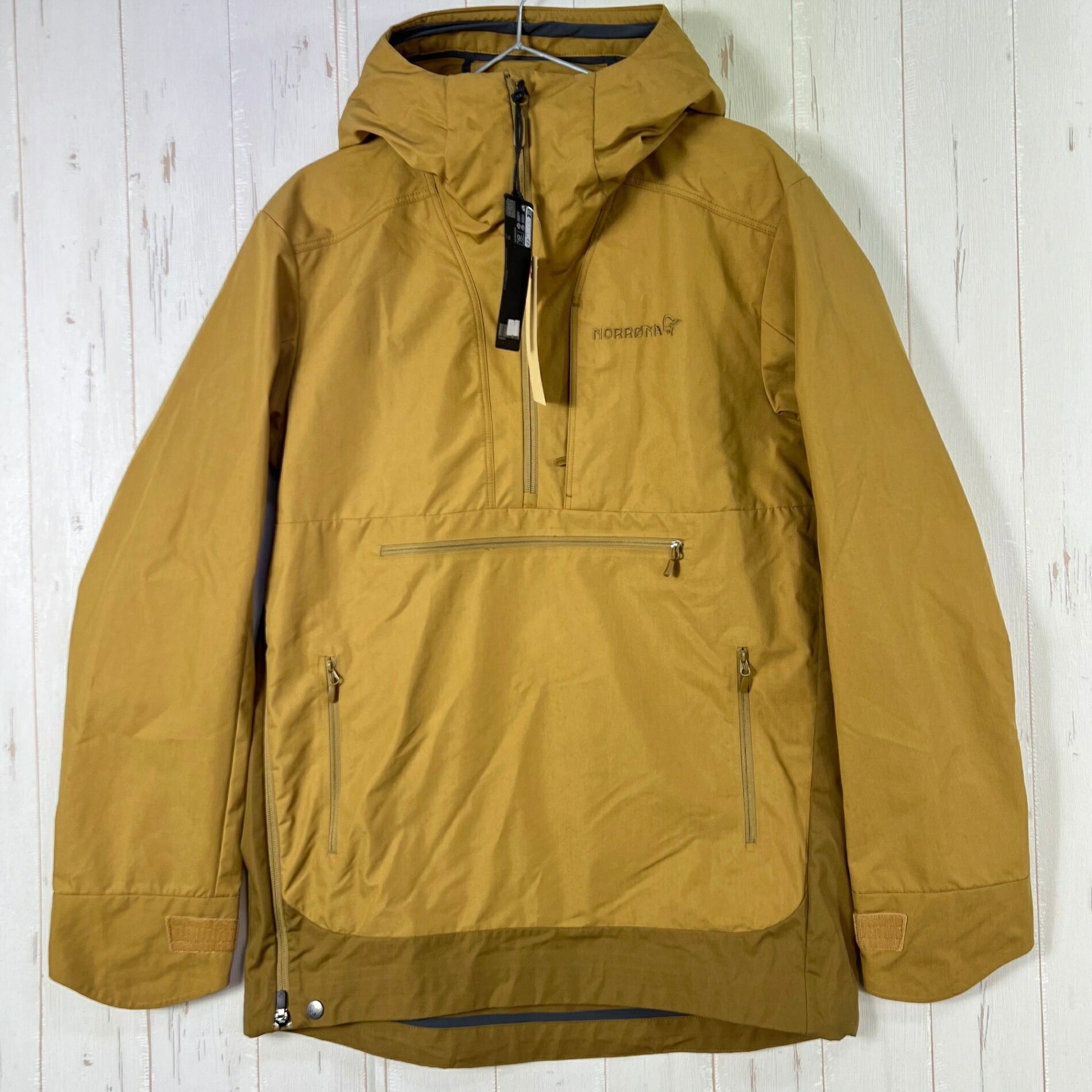 樂天商城 - 【Men's S ベージュ系】 Norrona ( ノローナ ) フェムント コットン アノラック メンズ Femund Cotton Anorak M's 2629-24 5625 CAMELFLAGE z00056085 5625 CAMELFLAGE コットン
