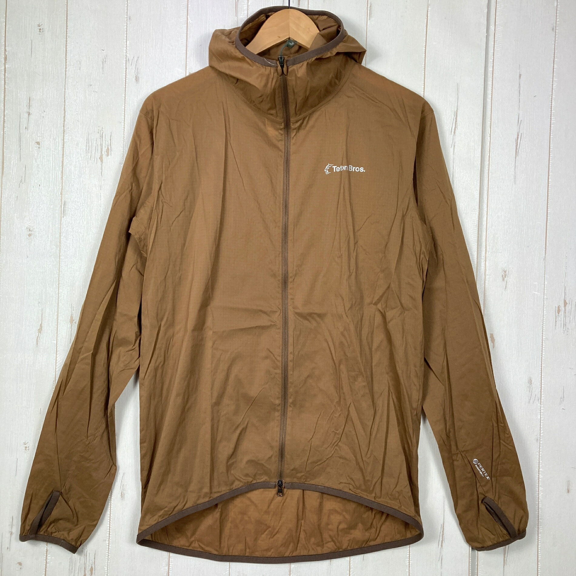 乐天商城 - 【Men's M ブラウン系】 Teton Bros ( ティートンブロス ) ウィンド リバー フーディ Wind River Hoody ナイロン ウェア トップス アウター ジャケット ウィンドシェル z00056354 ウィンドシェル アウター ジャケット