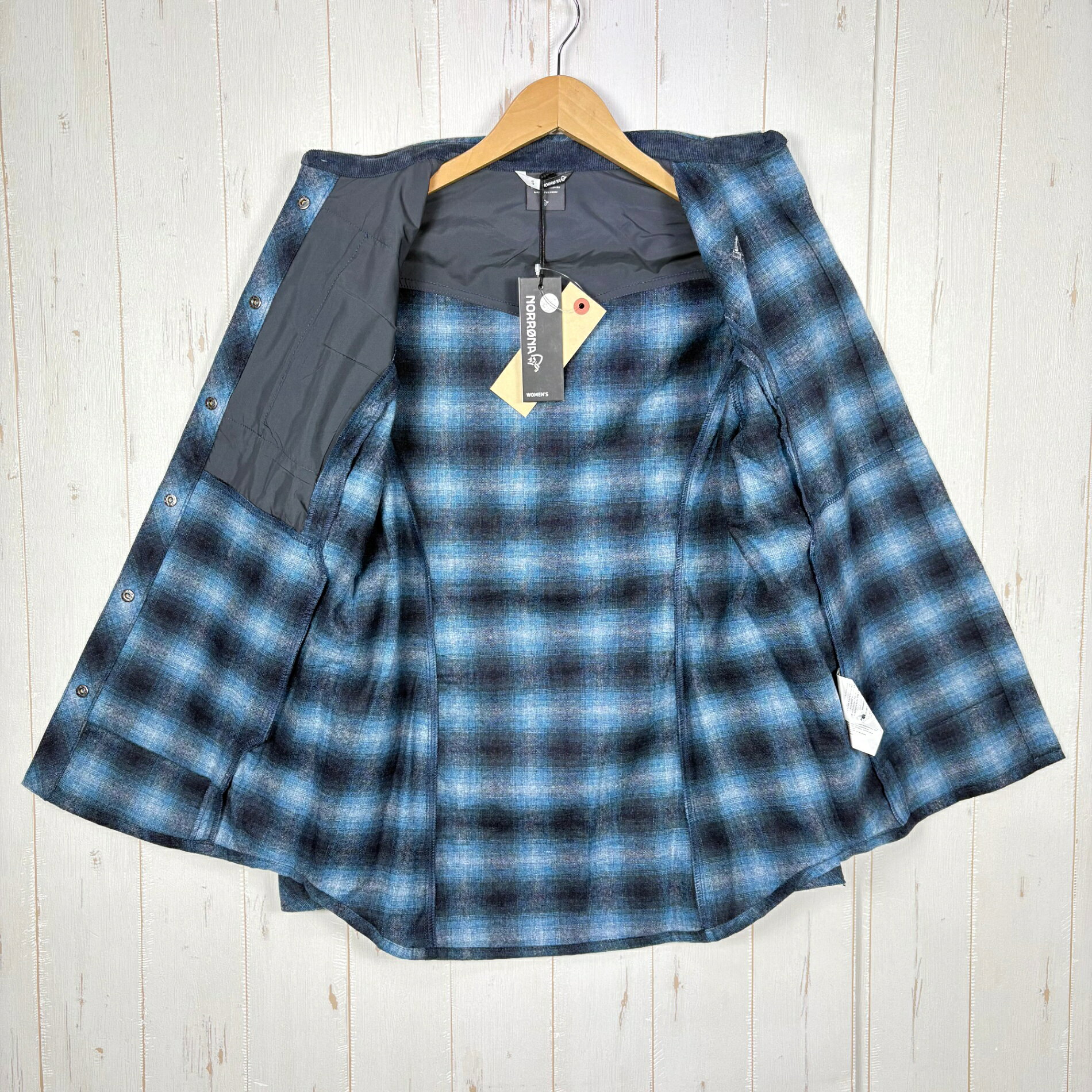��Women's S �֥롼�ϡ� Norrona ( �Υ����� ) ����å� ������ ����� ������� Tamok Wool Shirt W's 1219-19 2295 INDIGO NIGHT z00056112 2295 INDIGO NIGHT ������ ����