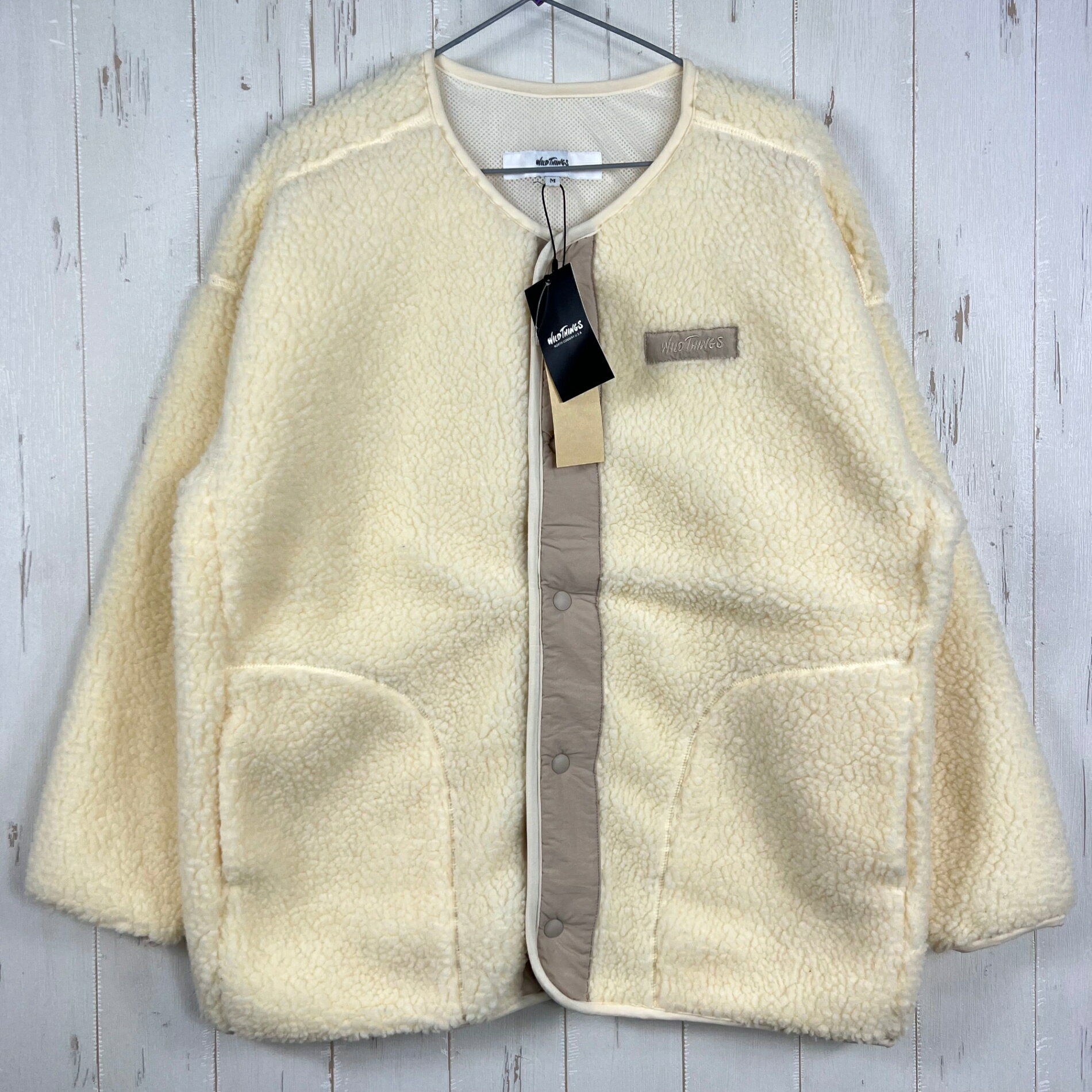 ��Women's S �ۥ磻�ȷϡ� Wildthings ( �磻��ɥ��󥰥� ) �ե�åե��� �ܥ� �����ǥ����� Fluffy Boa Cardigan W...