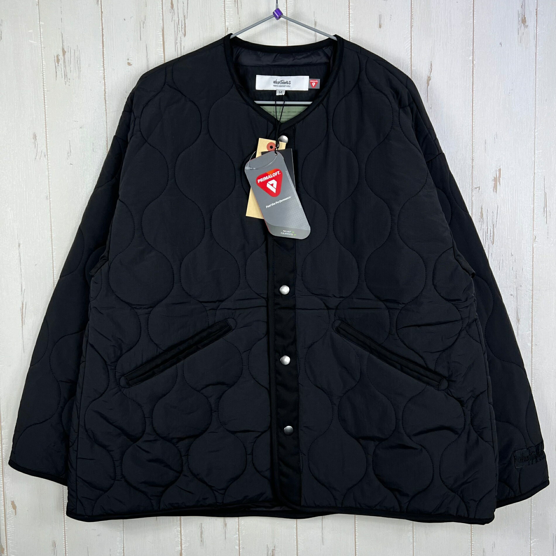 ��Women's M �֥�å��ϡ� Wildthings ( �磻��ɥ��󥰥� ) ����ƥ��� �Ρ����顼 ���㥱�å� Quilting No Collar ...