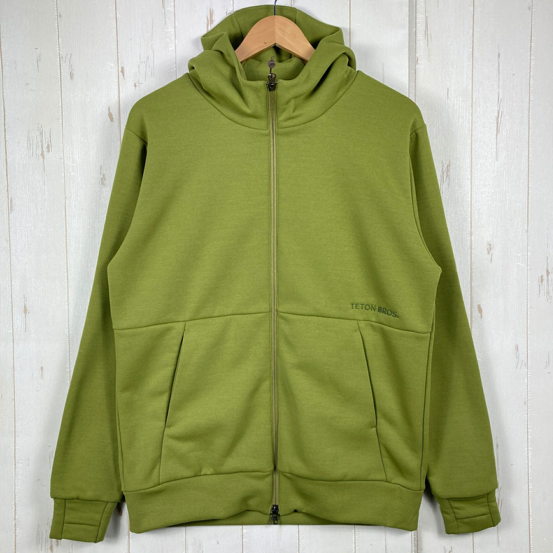 乐天商城 - 【Men's S グリーン系】 Teton Bros ( ティートンブロス ) オクタ フリース ジップ フーディ OCTA Fleece Zip Hoody ポリエステル ウェア トップス アウター ジャケット フリース Teijin Octa ( 帝人オクタ )