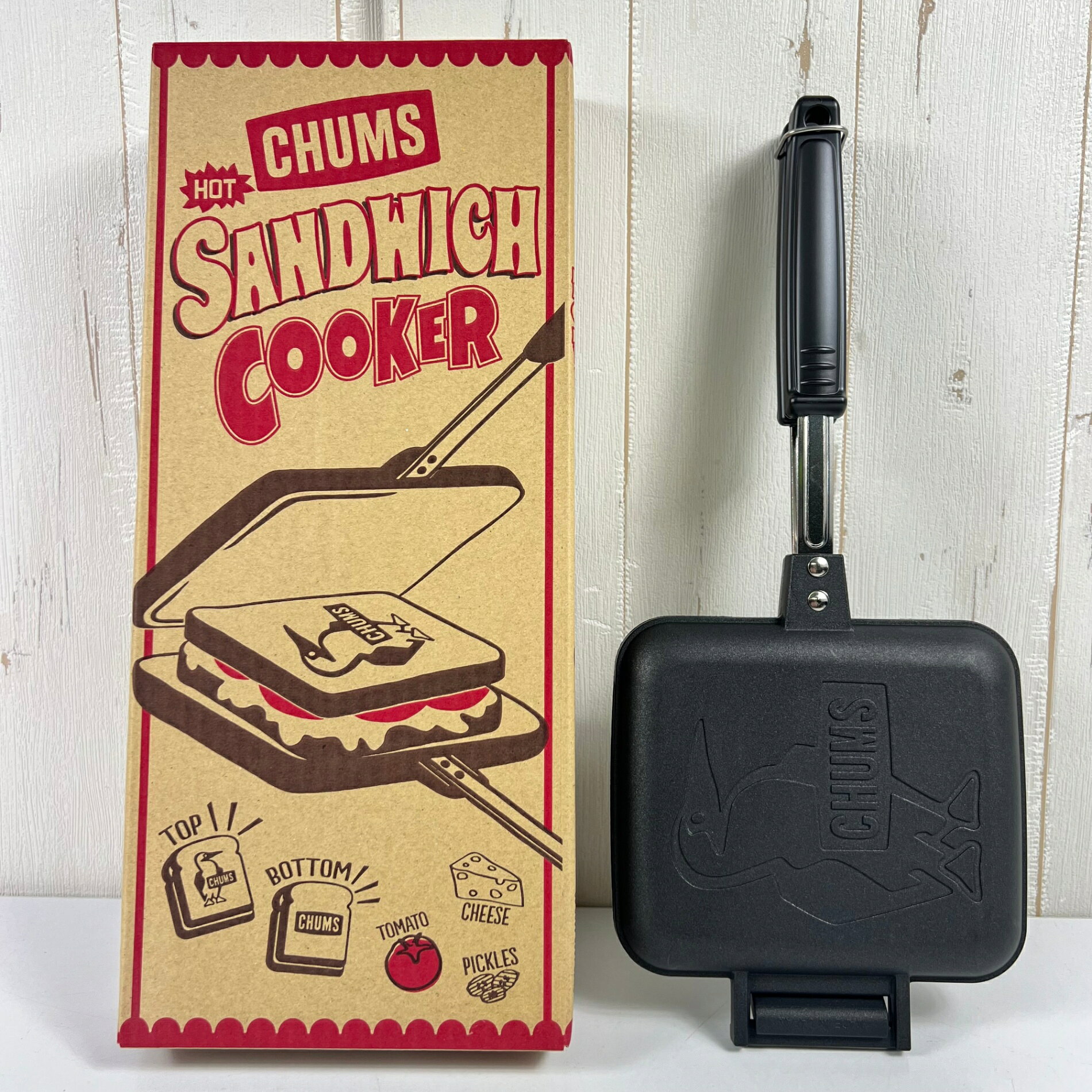 楽天市場】chums ホットサンドウィッチクッカー hot sandwich cookerの通販