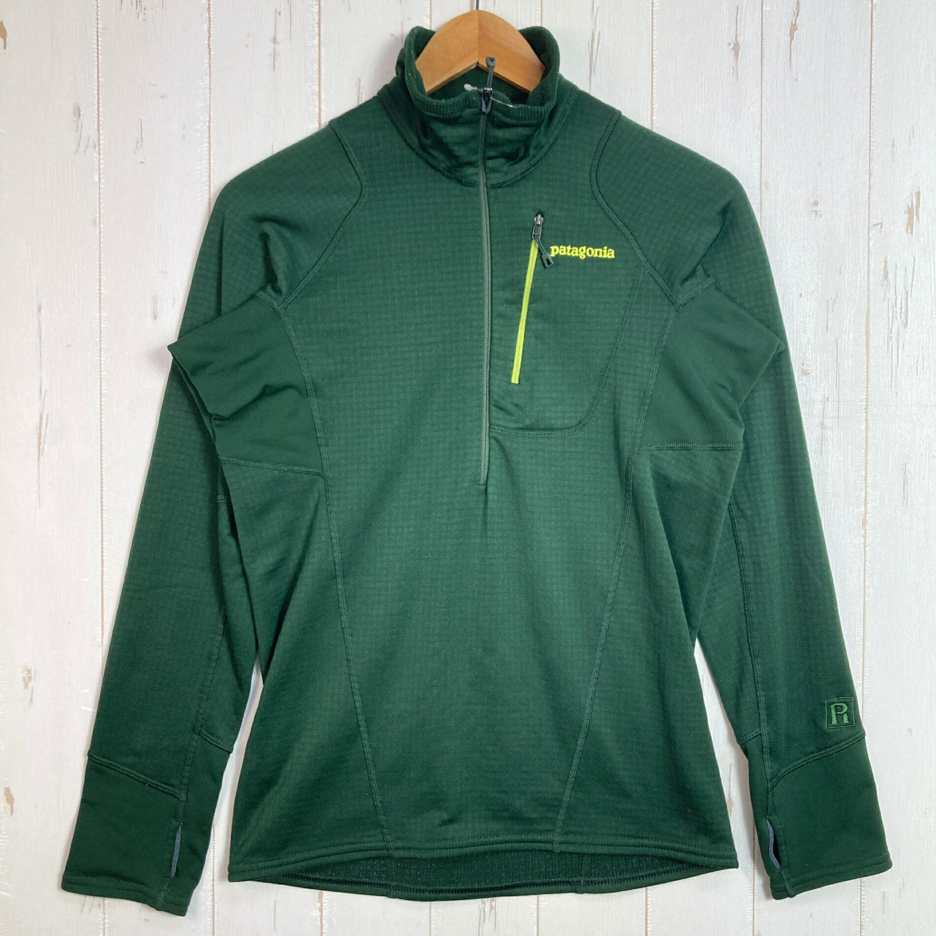 【Men's XS グリーン系】 2014 Patagonia ( パタゴニア ) レギュレーター R1 フリース プルオーバー Regulator R1 Fleece Pullover SMKG ポリエステル ウェア トップス アウター ジャケット フリース z00