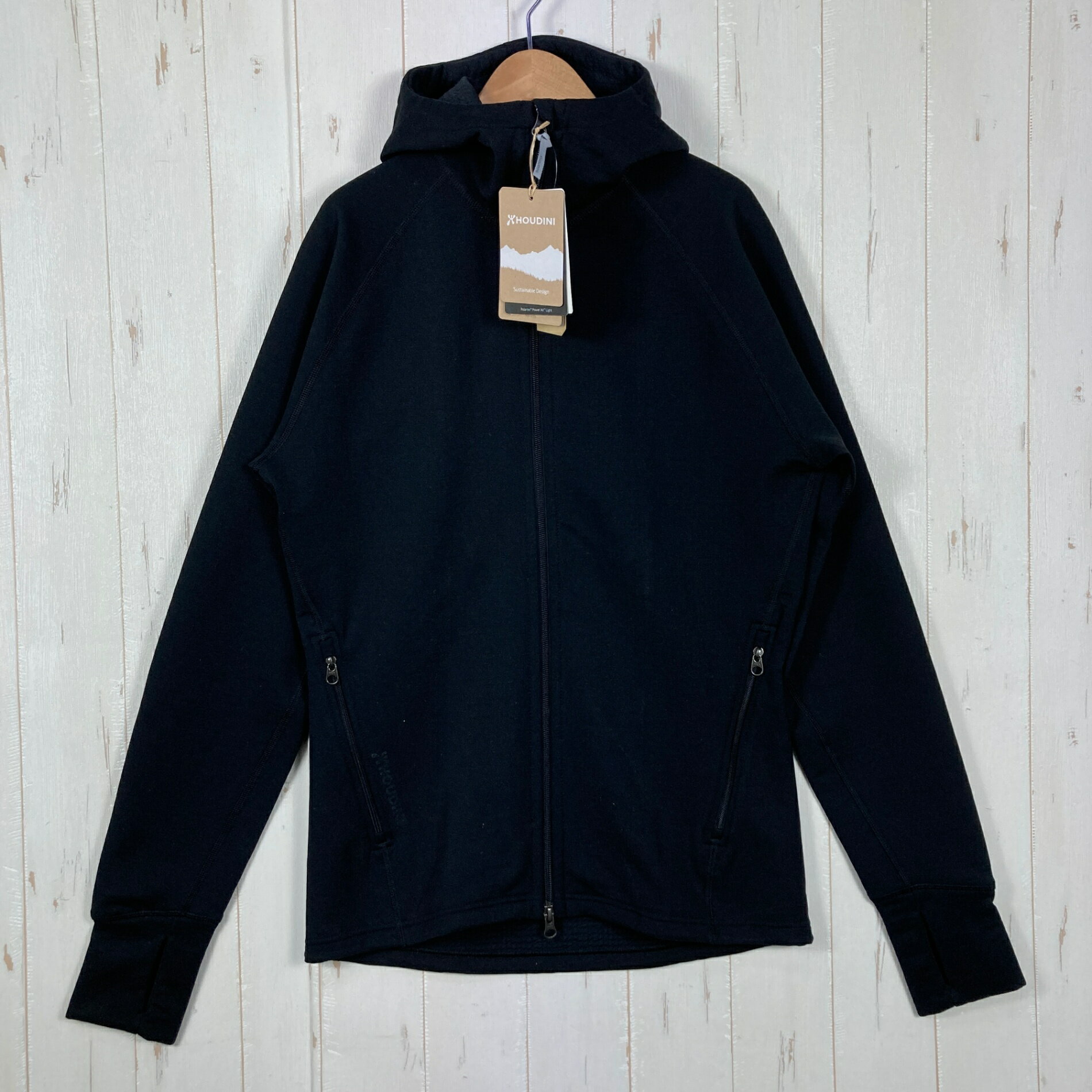 乐天商城 - 【Men's M ブラック系】 Houdini ( フーディニ ) モノ エア フーディ Mono Air Houdi true black ポリエステル ウェア トップス アウター ジャケット フリース z00056644 true black フリース アウター