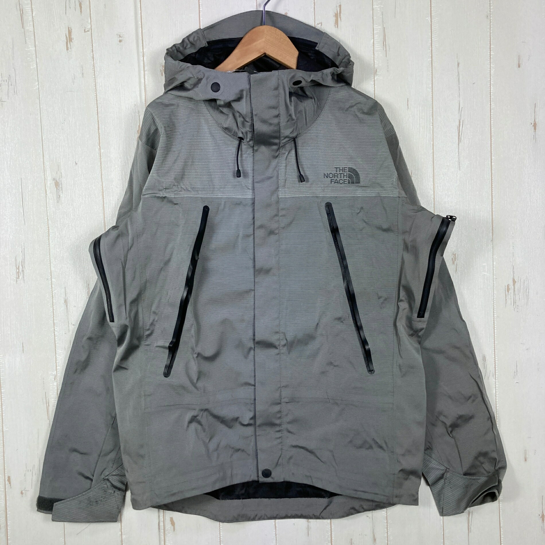 乐天商城 - 【Men's M グレー系】 The North Face ( ザ・ノースフェイス ) ヒューズフォームマウンテンジャケット FUSEFORM MTN JKT ポリエステル ウェア トップス アウター ジャケット レインシェル z00056295 レインシェル