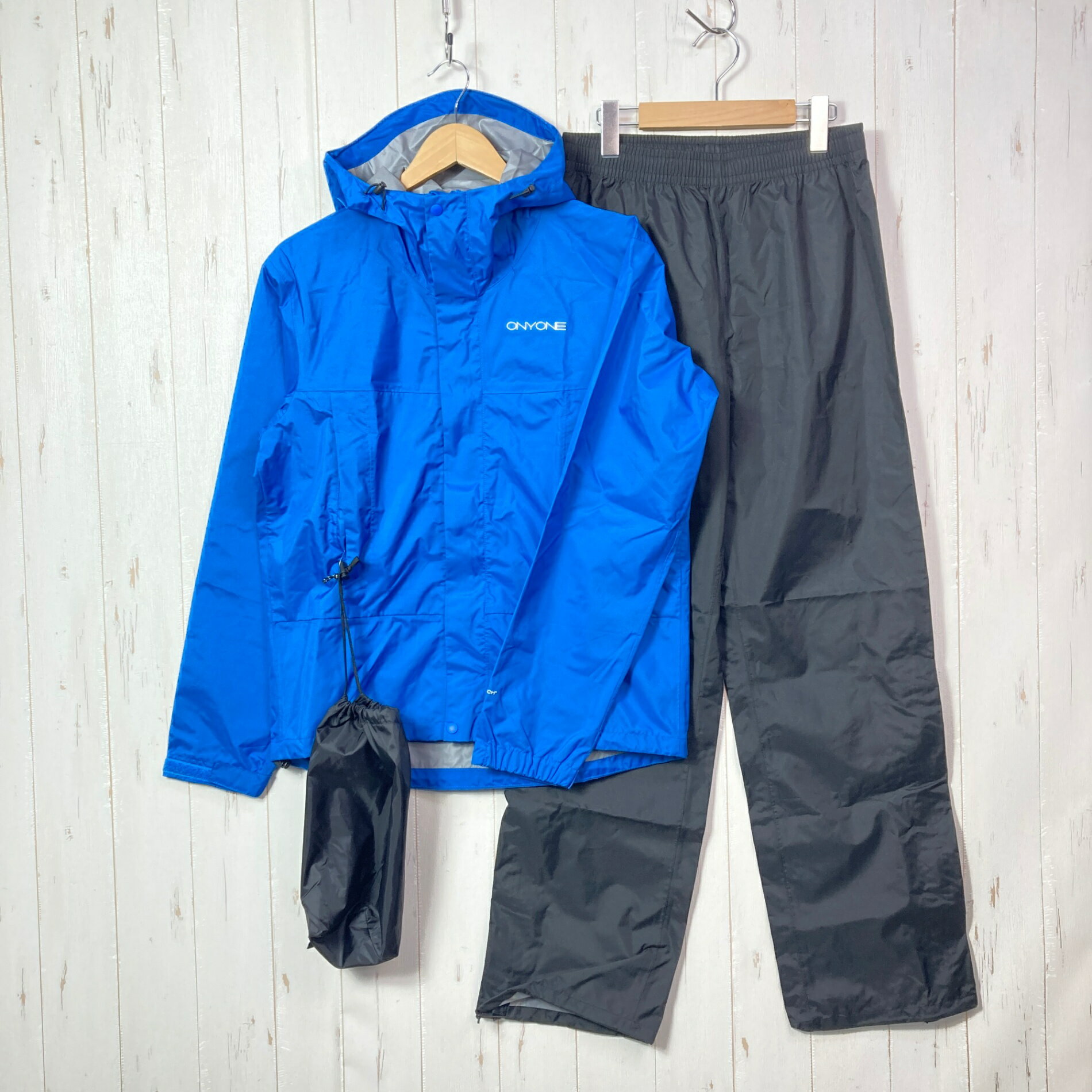 樂天商城 - 【Men's M ブルー系】 Onyone ( オンヨネ ) ブレステック 2.5L レインスーツ BREATH TECH 2.5L Rain Suit ポリエステル ウェア セットアップ レインスーツ レインシェル z00056321 レインスーツ レインシェ