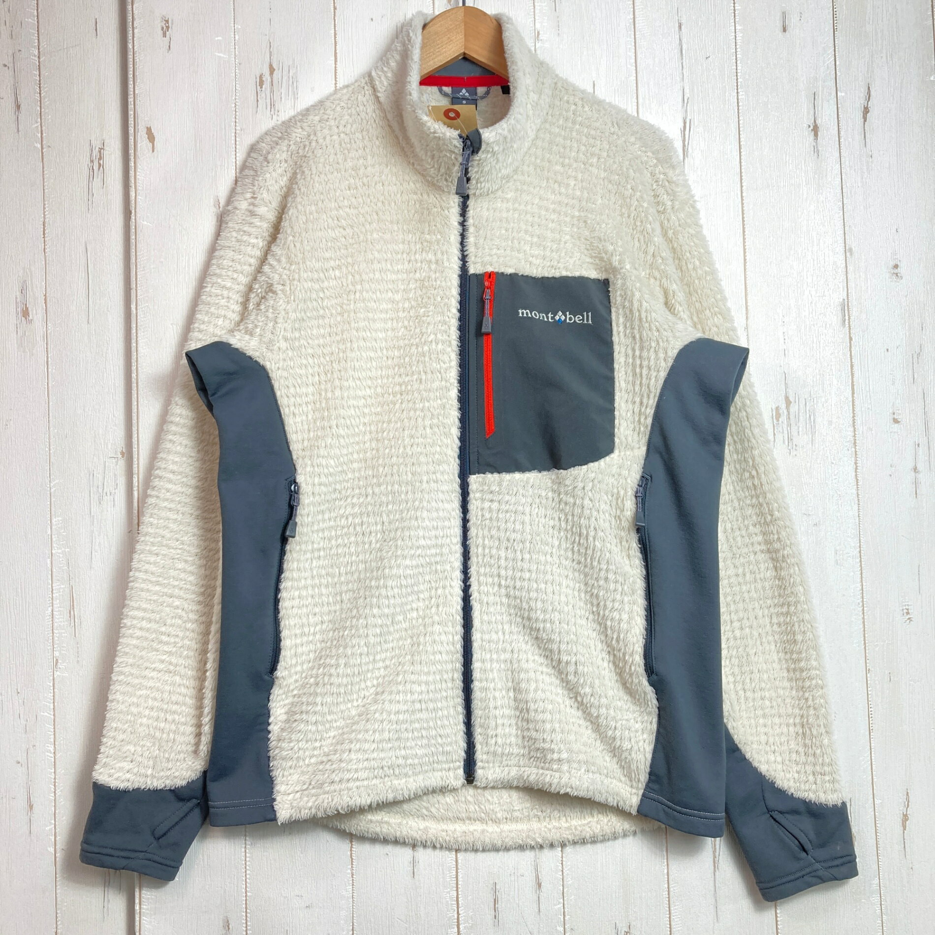 樂天商城 - 【Men's S アイボリー系】 Montbell ( モンベル ) クリマエア ジャケット ポリエステル ウェア トップス アウター ジャケット フリース z00057515 フリース アウター ジャケット トップス ウェア