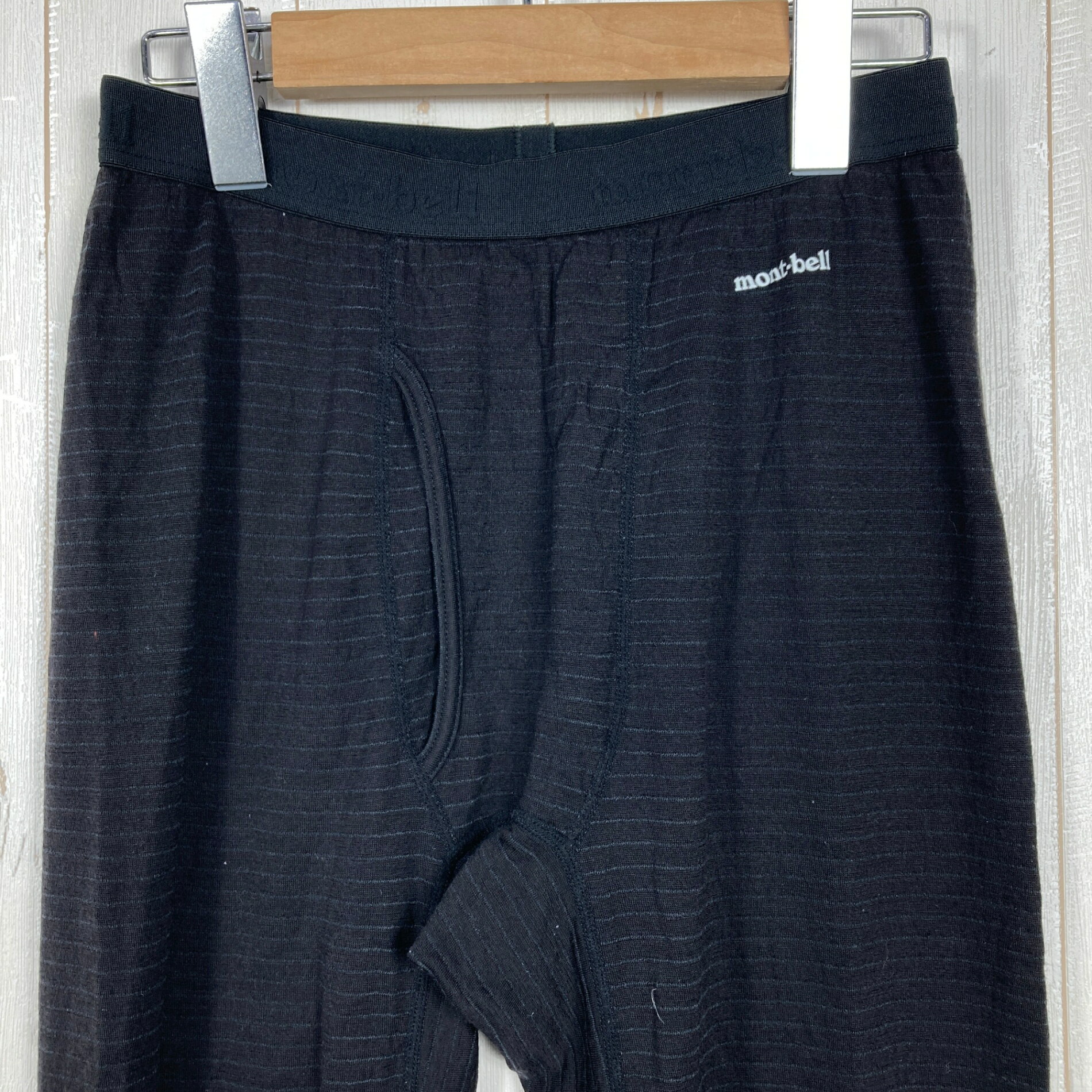 Sports Underwear - 【Men's M ブラック系】 Montbell ( モンベル ) スーパーメリノウール EXP. タイツ Super Merino Wool EXP. Tights メリノウール ウェア ボトムス タイツ z00057545 タイツ ボトムス ウェア