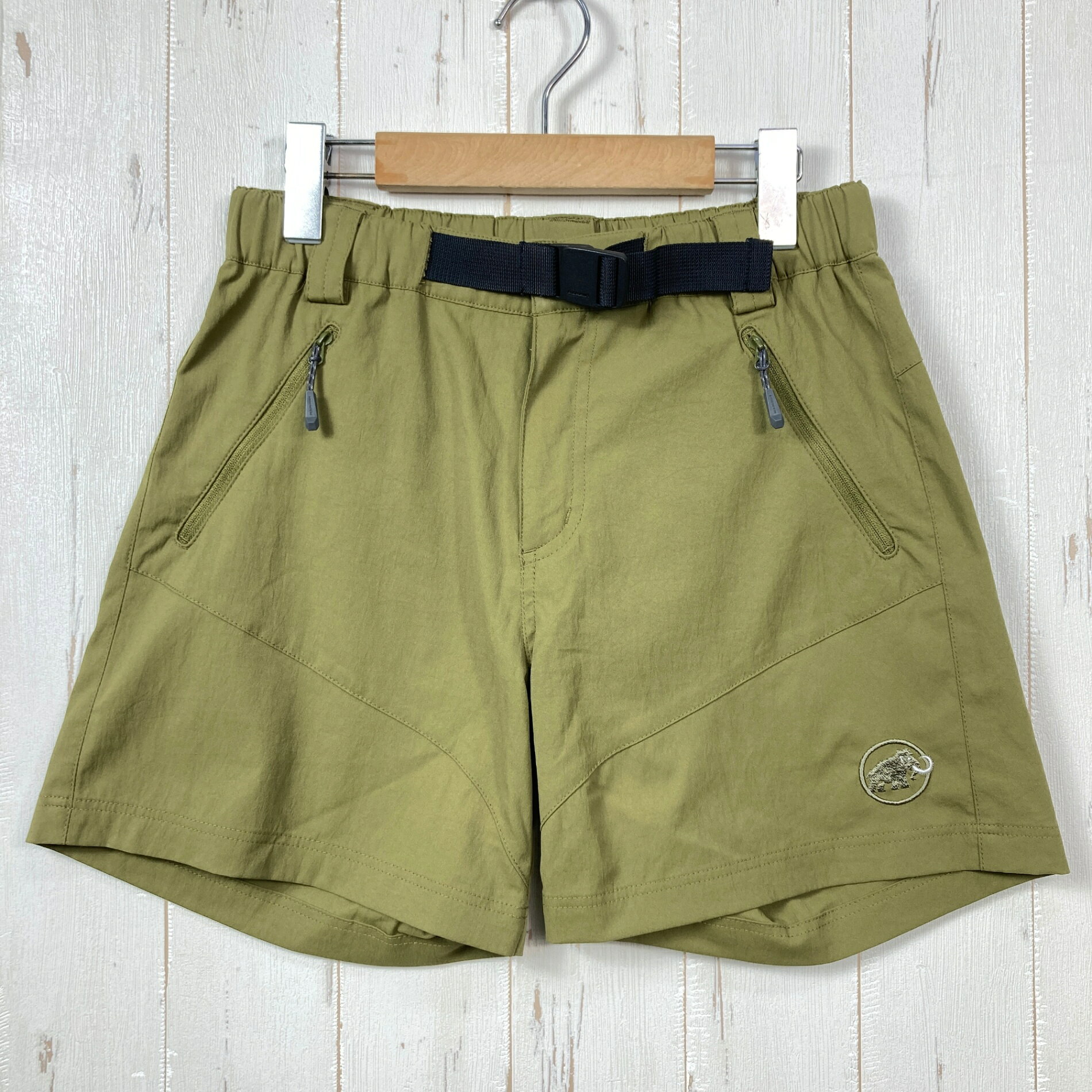 乐天商城 - 【Women's S グリーン系】 Mammut ( マムート ) トレッカーズ ショーツ TREKKERS Shorts ポリエステル ウェア ボトムス ショーツ ショートパンツ ソフトシェル z00056632 ソフトシェル ショーツ ショートパンツ ボトムス ウ
