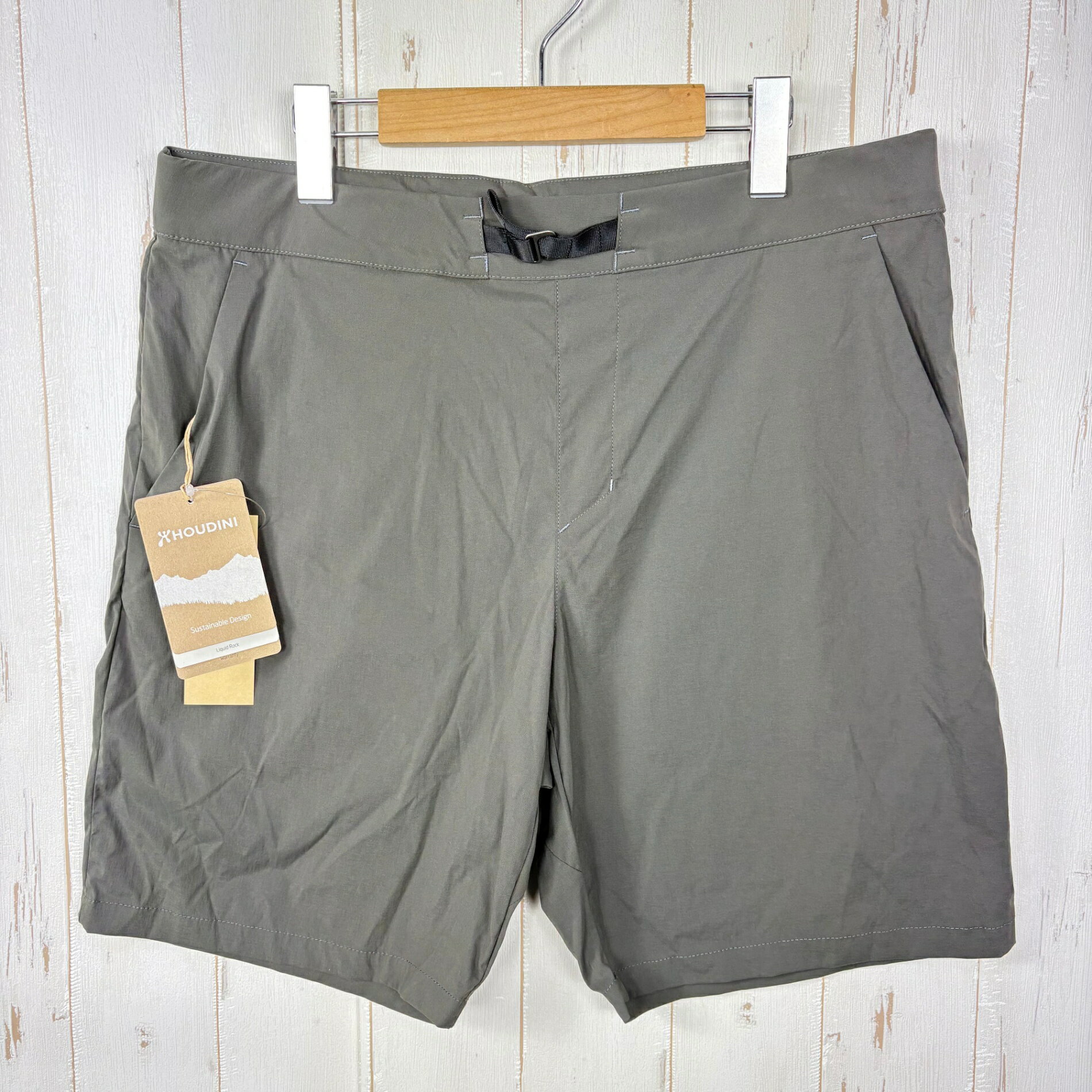 乐天商城 - 【Men's M グリーン系】 Houdini ( フーディニ ) メンズ ワディ ショーツ M's Wadi Shorts 260854 BAREMARK GREEN z00055948 BAREMARK GREEN ソフトシェル ショーツ ショートパンツ ボトム