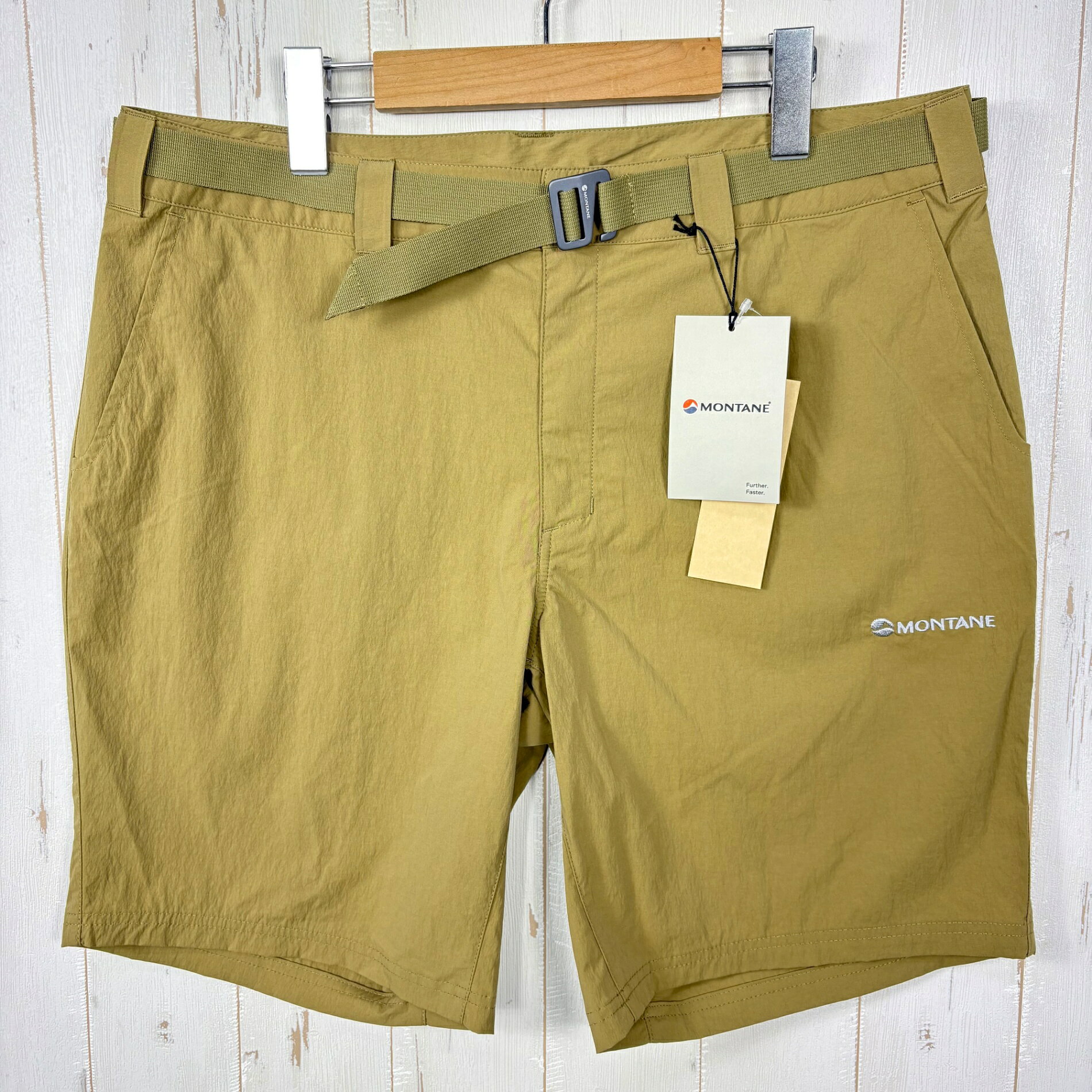 乐天商城 - 【Men's 32 カーキグリーン系】 Montane ( モンテイン ) メンズ テラ ライト ショーツ Men's Terra Lite Shorts MTLSH15 OLIVE z00056020 OLIVE ソフトシェル ショーツ ショートパンツ ボトムス ウェア