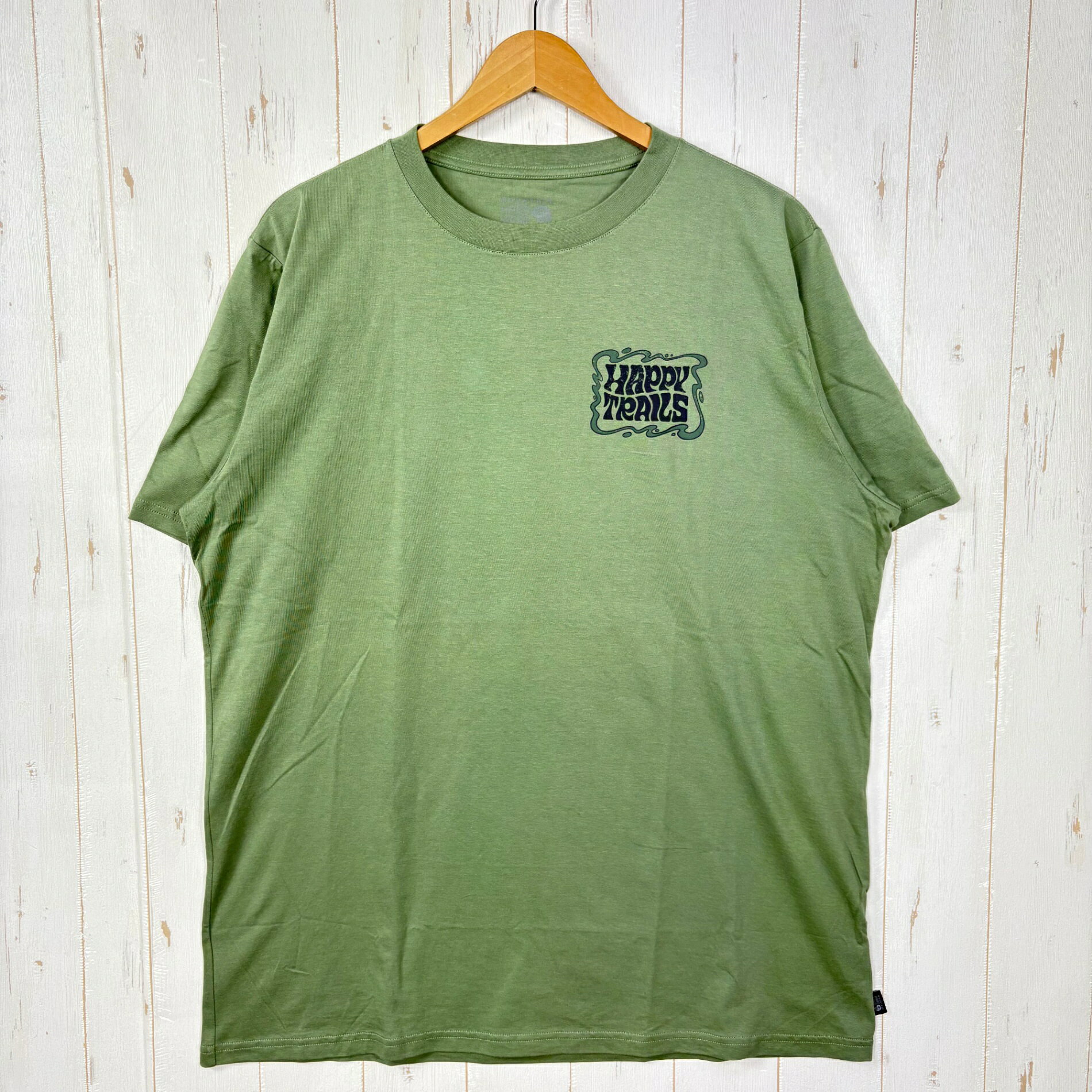 乐天商城 - 【Men's XL グリーン系】 Mountain Hardwear ( マウンテンハードウェア ) ハッピー トレイルズ ショートスリーブ Happy Trails Short Sleeve OM6911 022 z00056038 022 化繊 ショートスリーブT