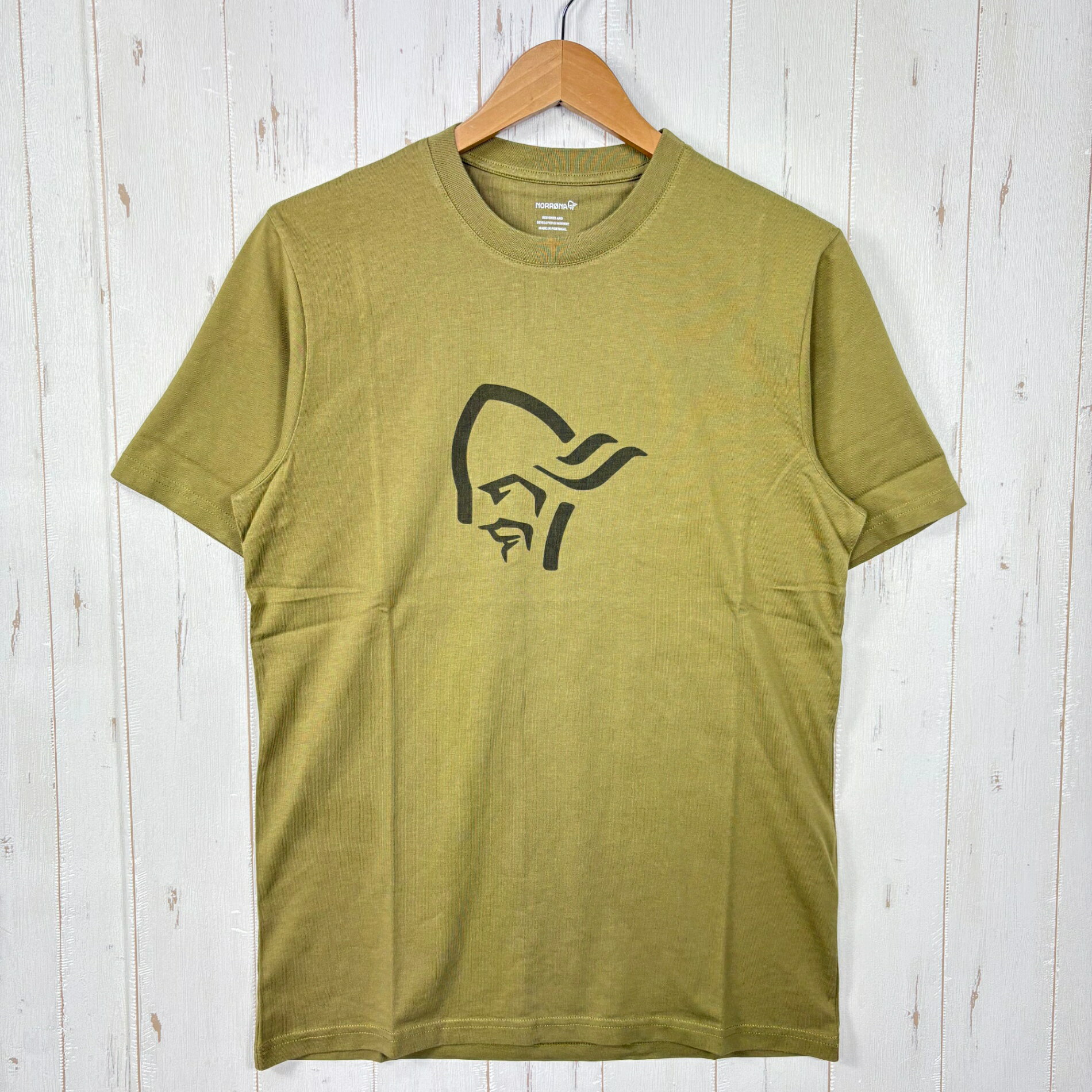 樂天商城 - 【Men's S カーキグリーン系】 Norrona ( ノローナ ) 29 コットン ヴァイキング Tシャツ メンズ /29 Cotton Viking T-Shirt M's 3417-21 OLIVE DRAB z00056067 OLIVE DRAB コットン シ