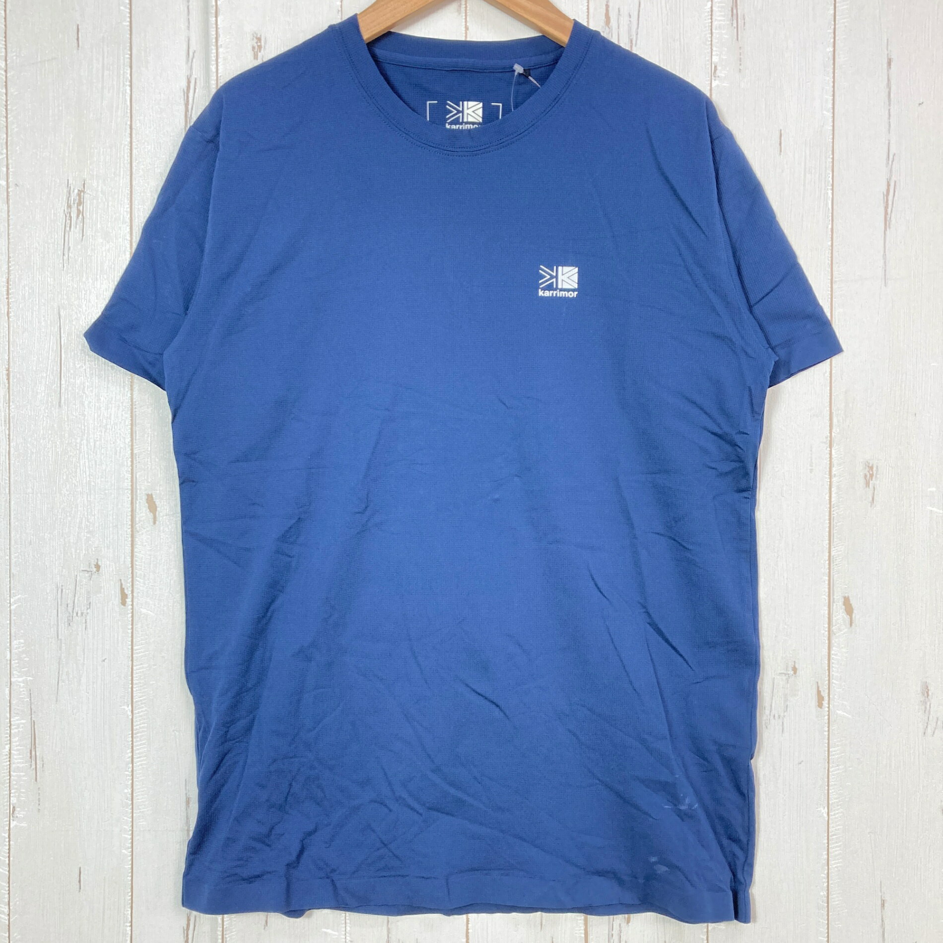 乐天商城 - 【Men's S ネイビー系】 Karrimor ( カリマー ) クイック ドライ ショート スリーブ ティー quick dry short sleeve tee ナイロン ウェア トップス インナー シャツ ショートスリーブシャツ 化繊 z00055235