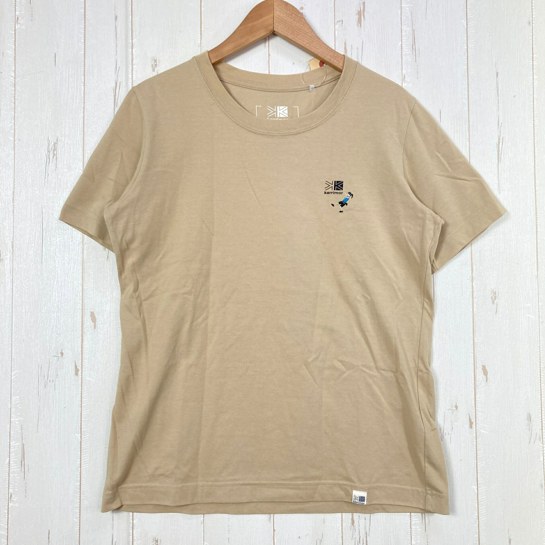 乐天商城 - 【Women's M ベージュ系】 Karrimor ( カリマー ) クライム クライマー Tシャツ Climb Climber T-shirt コットン ウェア トップス インナー シャツ ショートスリーブシャツ コットン z00054612 コットン ショートス