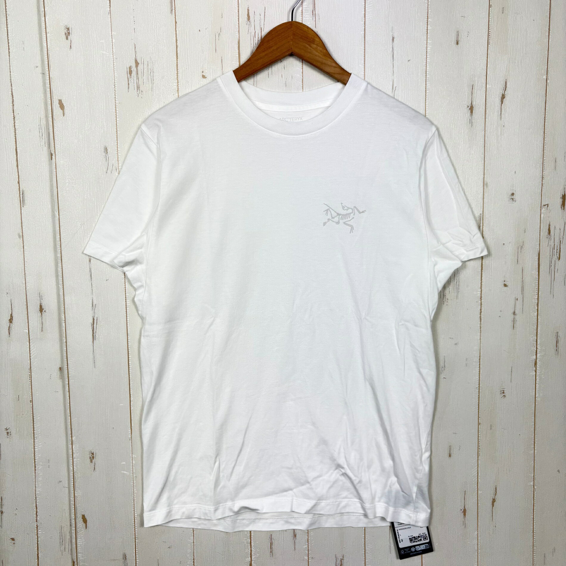 乐天商城 - 【Men's S ホワイト系】 Arcteryx ( アークテリクス ) クラッグ エスエル コットン ショート スリーブ Kragg SL Cotton SS White Light コットン ウェア トップス インナー シャツ ショートスリーブTシャツ クルーネ